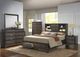 Nationwide Furniture Distributors Dresser, Mirror, Chest & Queen Storage Bed-0