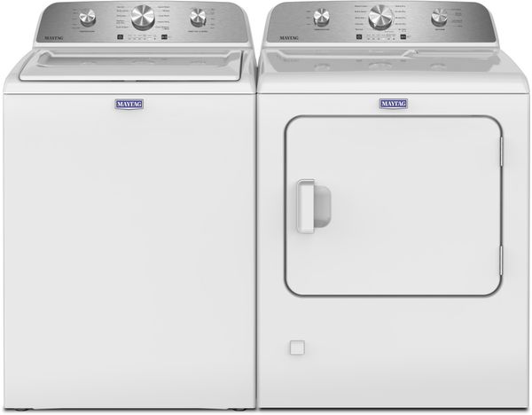 Maytag 4.2 Cu. Ft. White Top Load Washer and Electric Dryer