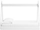 Signature Design by Ashley® Hallityn White Youth Full Tent Complete Bed in Box-3