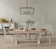 Parker House® Americana Modern Weathered Natural Dining Trestle Table with Cotton Base-1