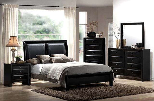 Crown Mark Emily Black Dresser-1