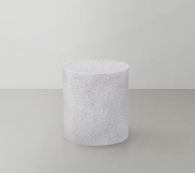 Meridian Furniture Terrazo White End Table-3