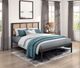 Homelegance® Sanibel Beige/Dark Bronze Queen Platform Bed-1