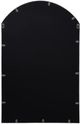 Stylecraft Iuka Farmhouse Black Window Pane Mirror-1