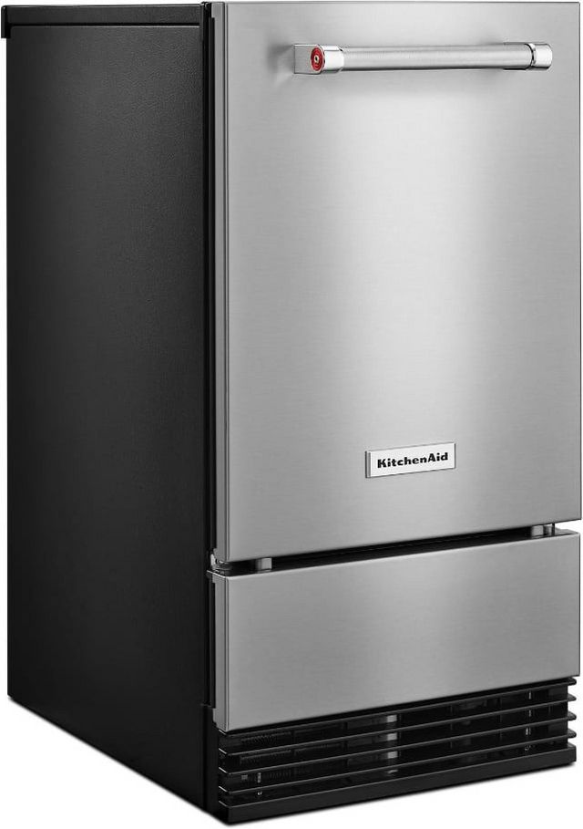 KitchenAid® 18" PrintShield Stainless Automatic Ice Maker-2