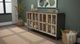 Nest Home Collections Camden Espresso/Natural Long Cabinet-1