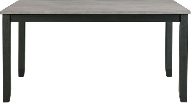 Elements International Martin 6-Piece Black/Gray Dining Set-1