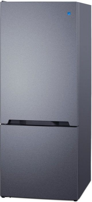 Summit® 28” 15.1 Cu. Ft. Stainless Steel Counter Depth Bottom Freezer Refrigerator with Icemaker-2