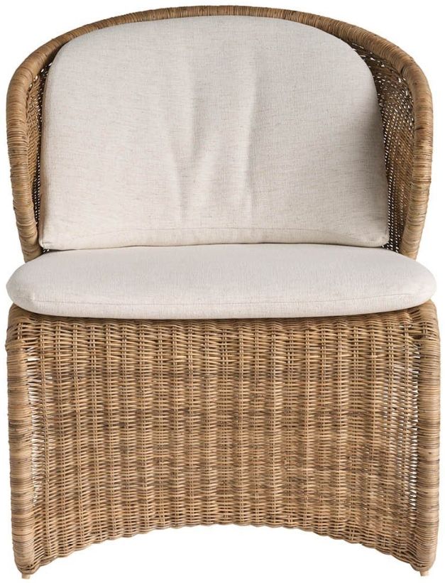 Universal Explore Home™ Oasis Nomad Snow/Woven Slimit Lounge Chair-2