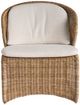 Universal Explore Home™ Oasis Nomad Snow/Woven Slimit Lounge Chair-2