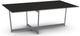Amisco Customizable Jill Starstone Coffee Table with X-Shaped Metal Frame -0