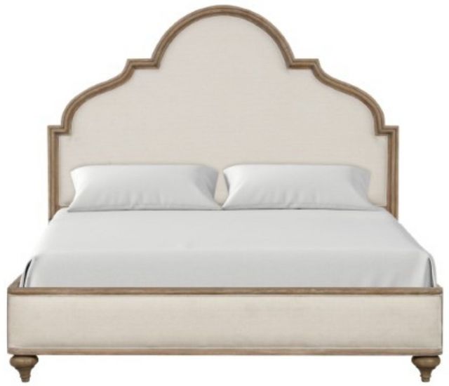 Furniture of America® Lyris Rustic Oak Queen Bed-1