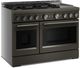 KitchenAid® 48" Black Ore 6 Burner Freestanding Pro Style Gas Range with Griddle-3