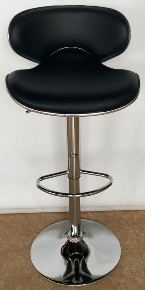 Signature Design by Ashley® Pollzen Black 43" Bar Stool-4