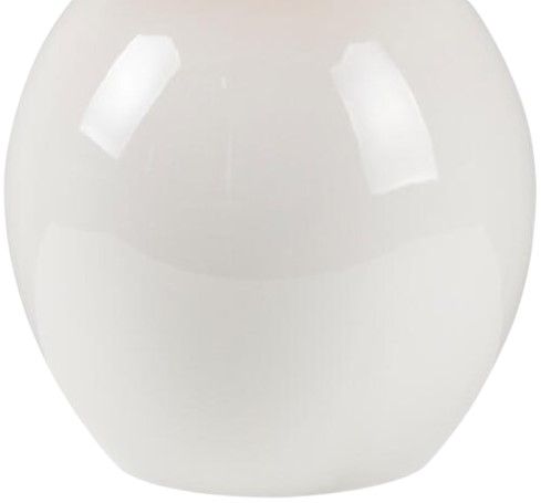 Surya Stella Glazed White 8" Table Lamp-3