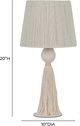 TOV Furniture Samba White Cotton Table Lamp-2