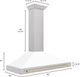 ZLINE 48" Autograph Edition White Matte Wall Mounted Range Hood -5