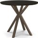 Amisco Customizable Asterisk Round Counter-Height Table with Starburst Stand-0