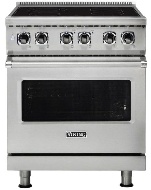 Viking® 5 Series Stainless Steel Pro Style Electric Range-0