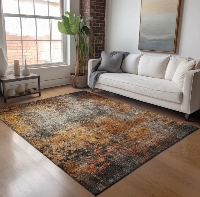 Dalyn™ Rug Company Nouveau NC18 Paprika 5'x8' Area Rug-4