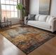 Dalyn™ Rug Company Nouveau NC18 Paprika 5'x8' Area Rug-4