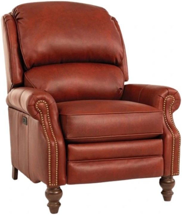 Smith Brothers Customizable 705 Leather Power Recliner-0