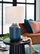 Signature Design by Ashley® Gierburg Teal Table Lamp-3