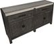 Magnussen Home® Plum Creek Marble/Ravenwood Black Sideboard-5