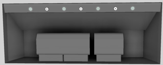 Vent-A-Hood® 60" Gunsmoke Wall Mounted Liner Insert-2
