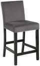 New Classic® Home Furnishings Celeste Espresso/Gray Counter Stool-0
