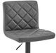 Armen Living Duval Gray Adjustable Swivel Bar Stool-3