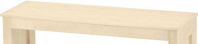 Crate Designs™ Furniture Unfinished Wood Top Bench-1