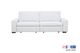 ManWah Sahara Arctic White 2pc Power Sliding Chaise Sofa-0