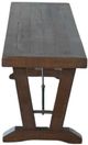 Sunny Designs™ Homestead 70" Tobacco Leaf Bench with Turn Buckles-3