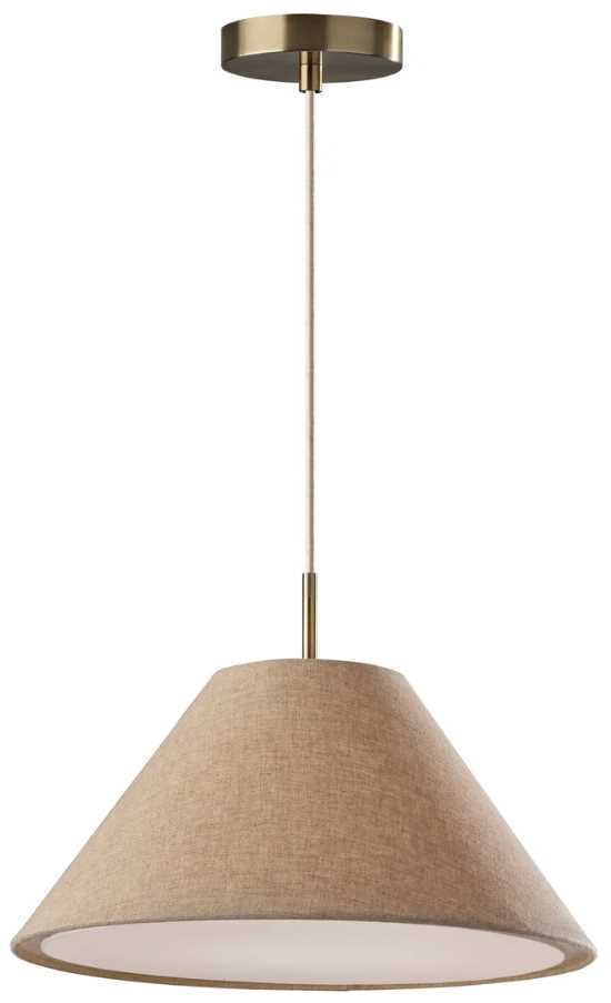 Adesso® Hadley Antique Brass Pendant-0
