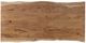 Jofran Inc. Nature's Edge Natural 79'' Dining Table with Black Base-4