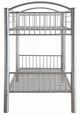 ACME Furniture Cayelynn Silver Twin Over Twin Bunk Bed-4