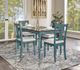 Powell® Willow 5-Piece Teal Dining Table Set-2