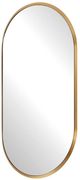 Uttermost® Torrado Antique Brass Oval Mirror-3