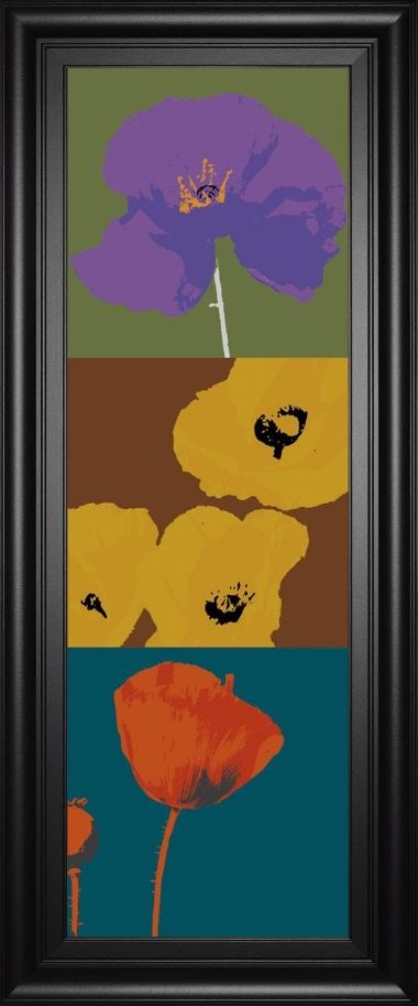 Classy Living Li-Legger, D Pop Poppies Wall Art-0
