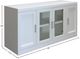 Parker House® Catalina Cottage White 56" TV Console-2