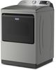 Maytag® 7.4 Cu. Ft. Radiant Silver Pet Pro Electric Dryer with Extra Power and Sanitize Cycle-2