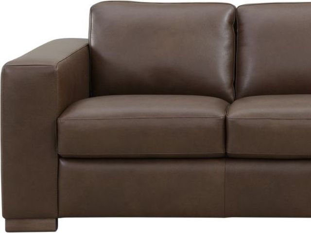 Leather Italia™ Savino Inglewood Vintage Brown Cigar Sofa-1