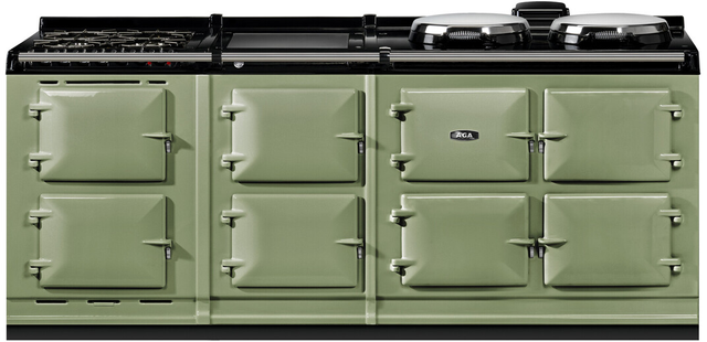 AGA™ Classic R7 210 83" Olivine Pro Style Dual Fuel Range-0