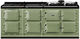 AGA™ Classic R7 210 83" Olivine Pro Style Dual Fuel Range-0