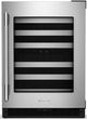 KitchenAid® 24" 4.97 Cu. Ft. Stainless Steel Wine Cooler -0