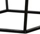 VIG Furniture Modrest Tartan Black/Dark Gray End Table-2