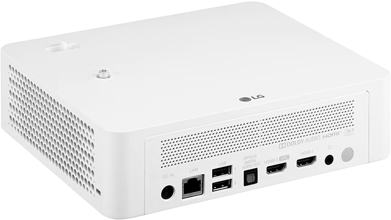 LG CineBeam White Full HD Home Theater Projector | Big Sandy