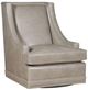 King Hickory Customizable Springfield Leather Swivel Chair-0