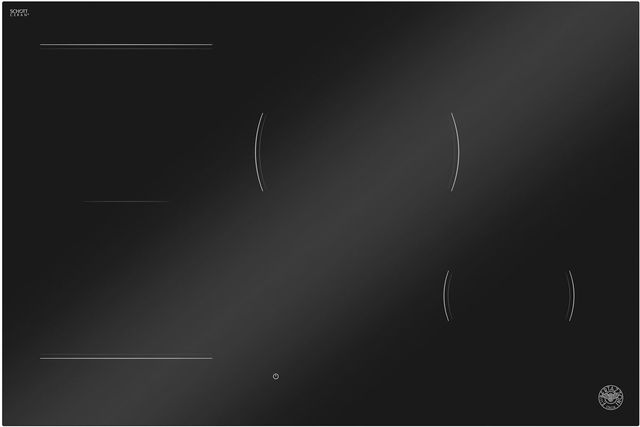 Bertazzoni Professional Series 30" Black Glass Induction Cooktop with Concealed Central Touch Slider Interface-0